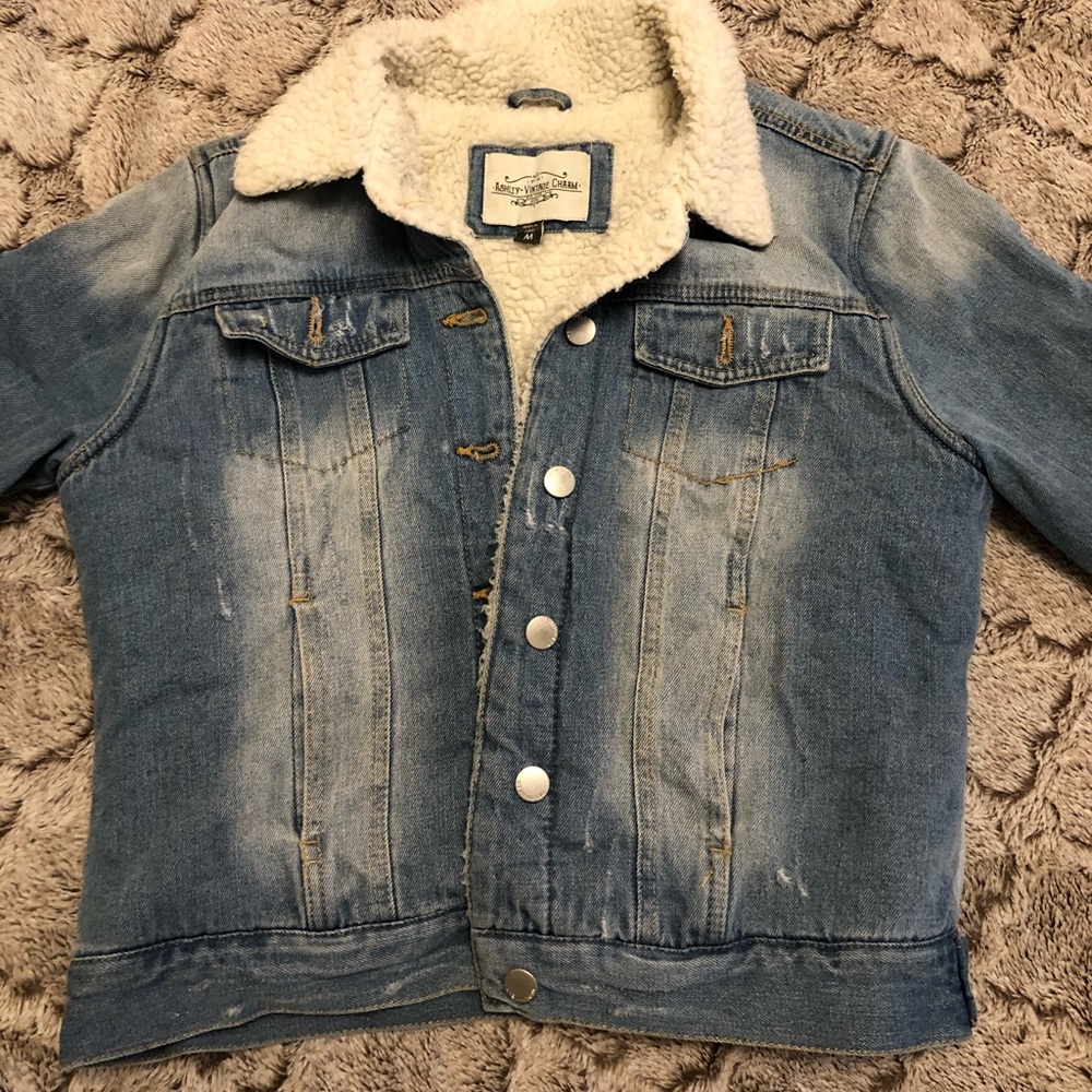 Distressed Denim Jacket 🌟